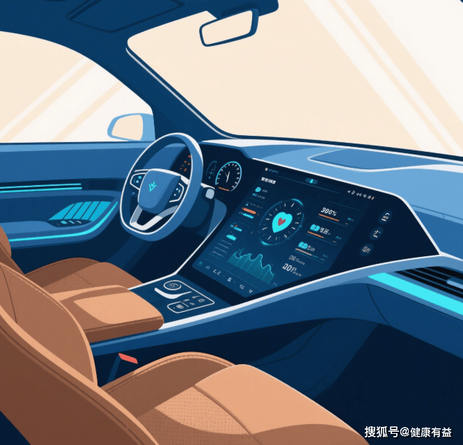汽车智能健康座舱：车载空间里的全场景健康管理革命(图1)