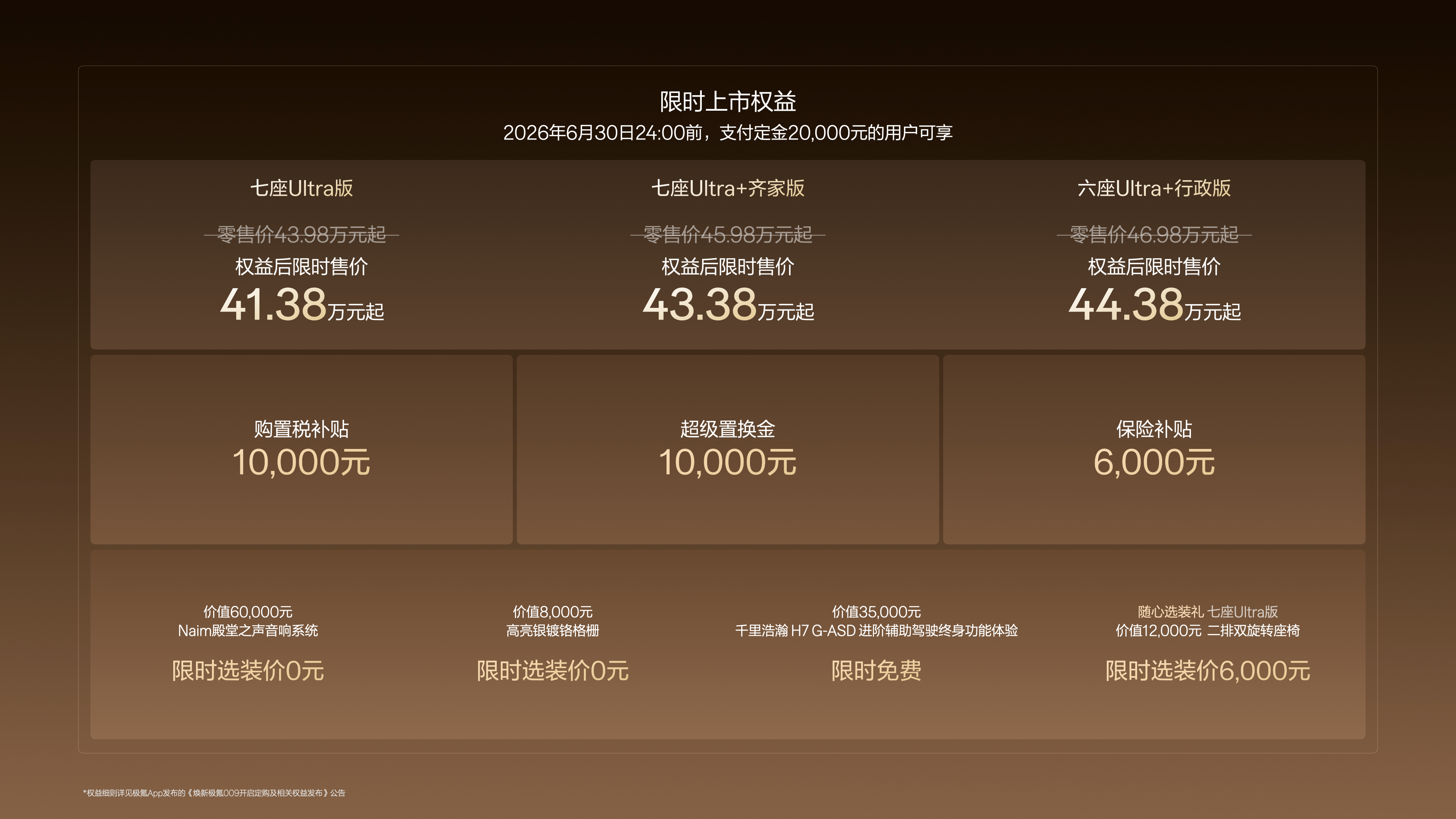 全栈900V重构旗舰标准焕新极氪009上市4138万起(图2)