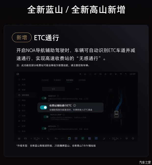 驾驶辅助智能座舱主动安全都有增强魏牌高山、蓝山迎来OTA升级(图3)