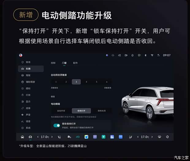 驾驶辅助智能座舱主动安全都有增强魏牌高山、蓝山迎来OTA升级(图15)