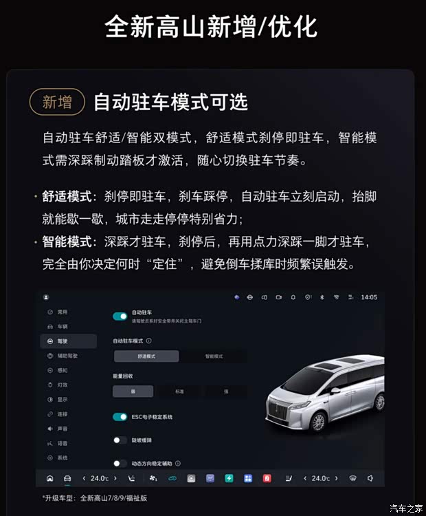 驾驶辅助智能座舱主动安全都有增强魏牌高山、蓝山迎来OTA升级(图17)