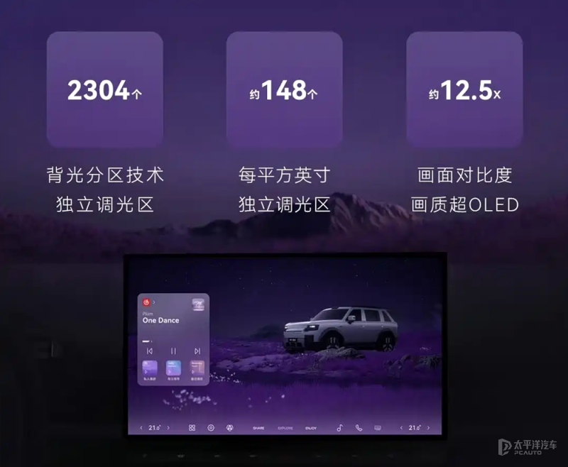 FREELANDER神行者8智能座舱信息配463英寸远端屏(图2)