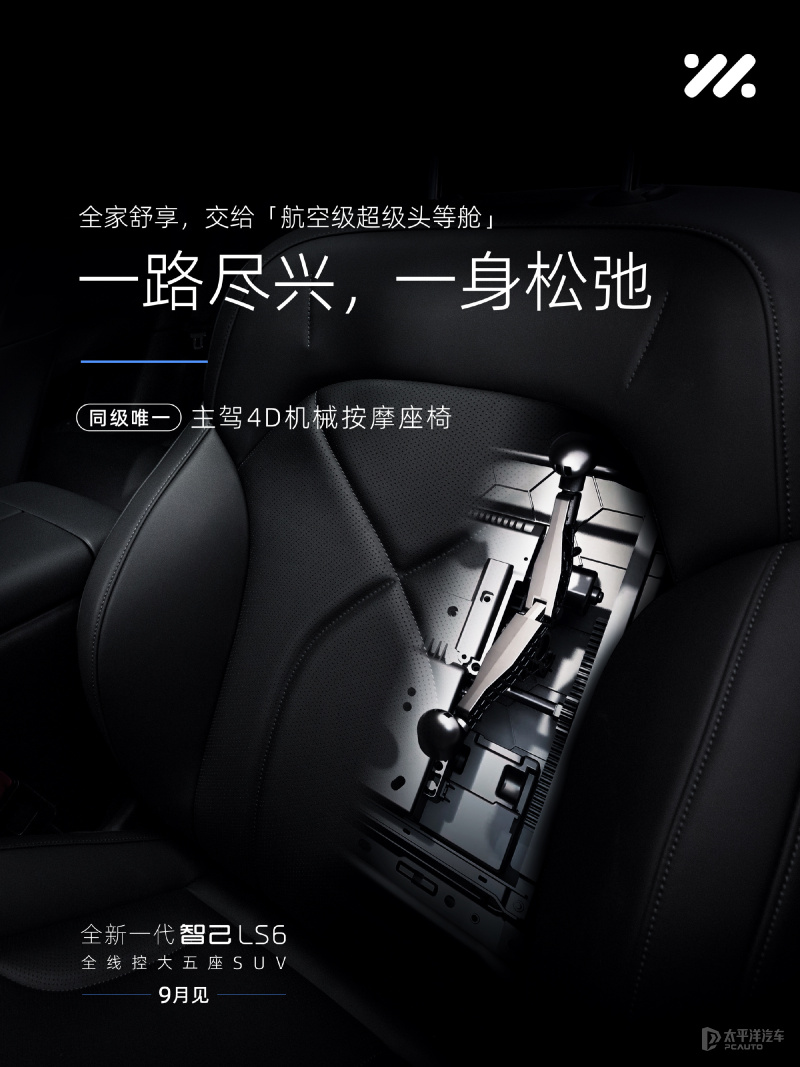 全新⼀代智⼰LS6预售2099万元起搭载全线控底盘(图9)
