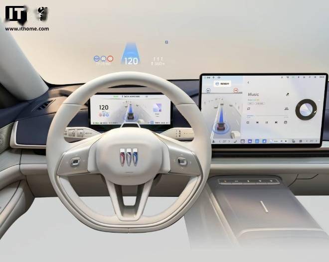 别克至境 L7 座舱公布：高通 8775 芯片、50 英寸全景 AR-HUD(图1)