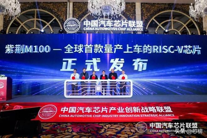 量产上车RISC-V芯片！“紫荆M100”发布开启商业闭环战略！(图1)