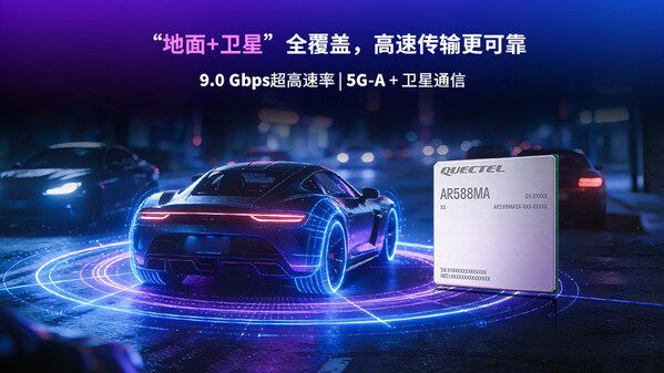 移远通信率先推出车规级5G R18模组AR588MA(图2)