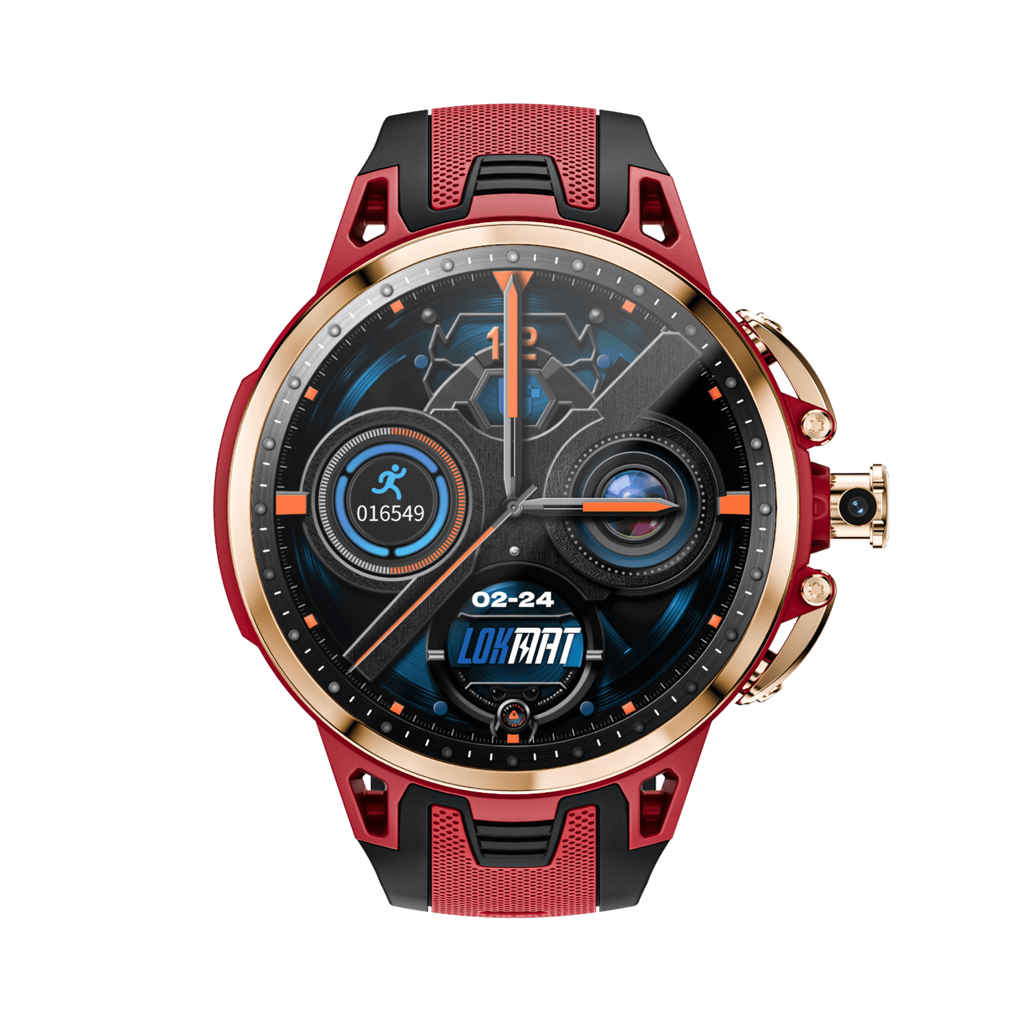 乐玛通5G智能手表：学生的高科技生活新伙伴500W高清摄像头随时随地视频通话！(图1)